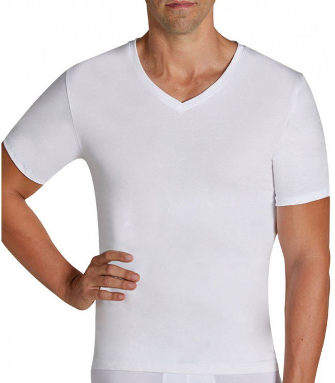 Picture of 70100-THERMAL SHORT SLEEVE V-NECK  BOYS/MEN T/SHIRT/VESTS
